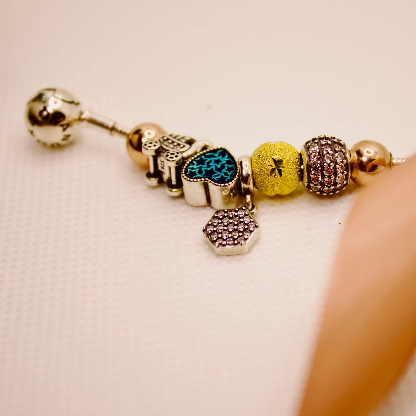 Sterling Silver Pandora-Style Bracelet