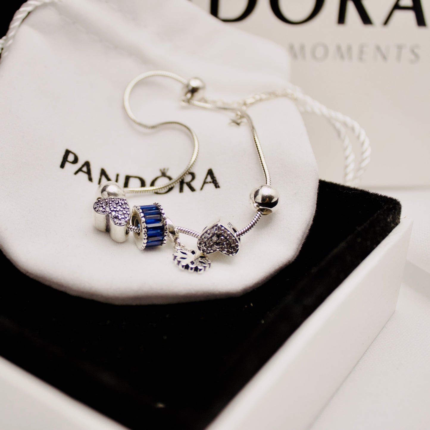 Sterling Silver Pandora-Style Bracelet