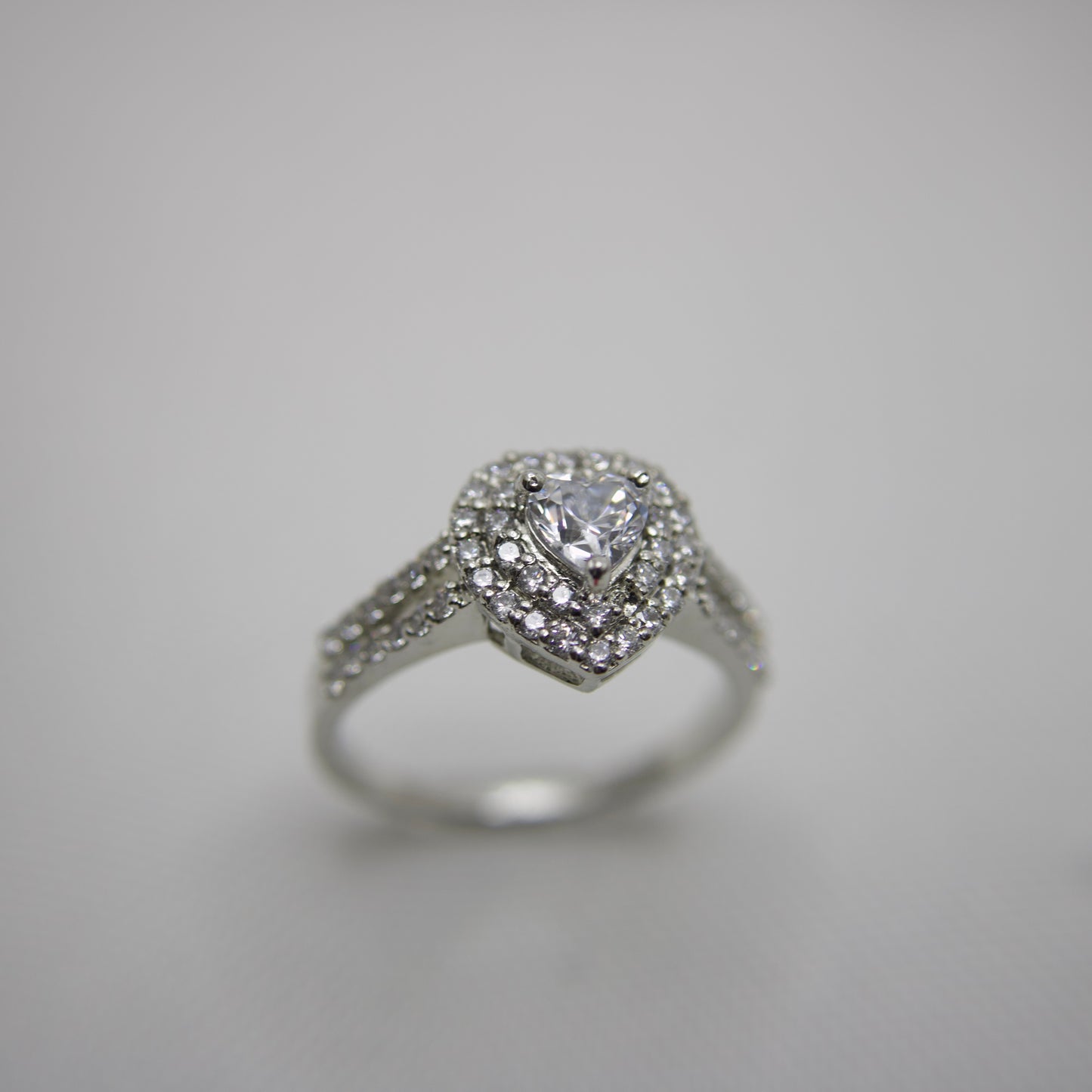 Elevated Heart Ring