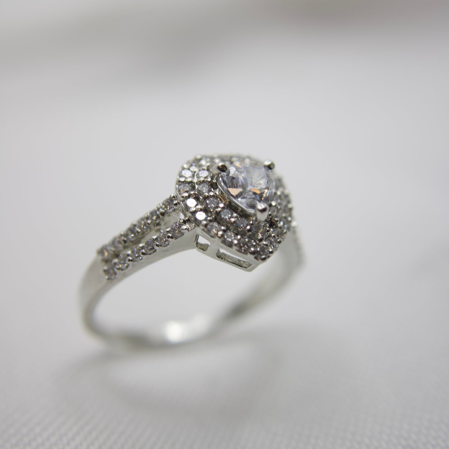 Elevated Heart Ring