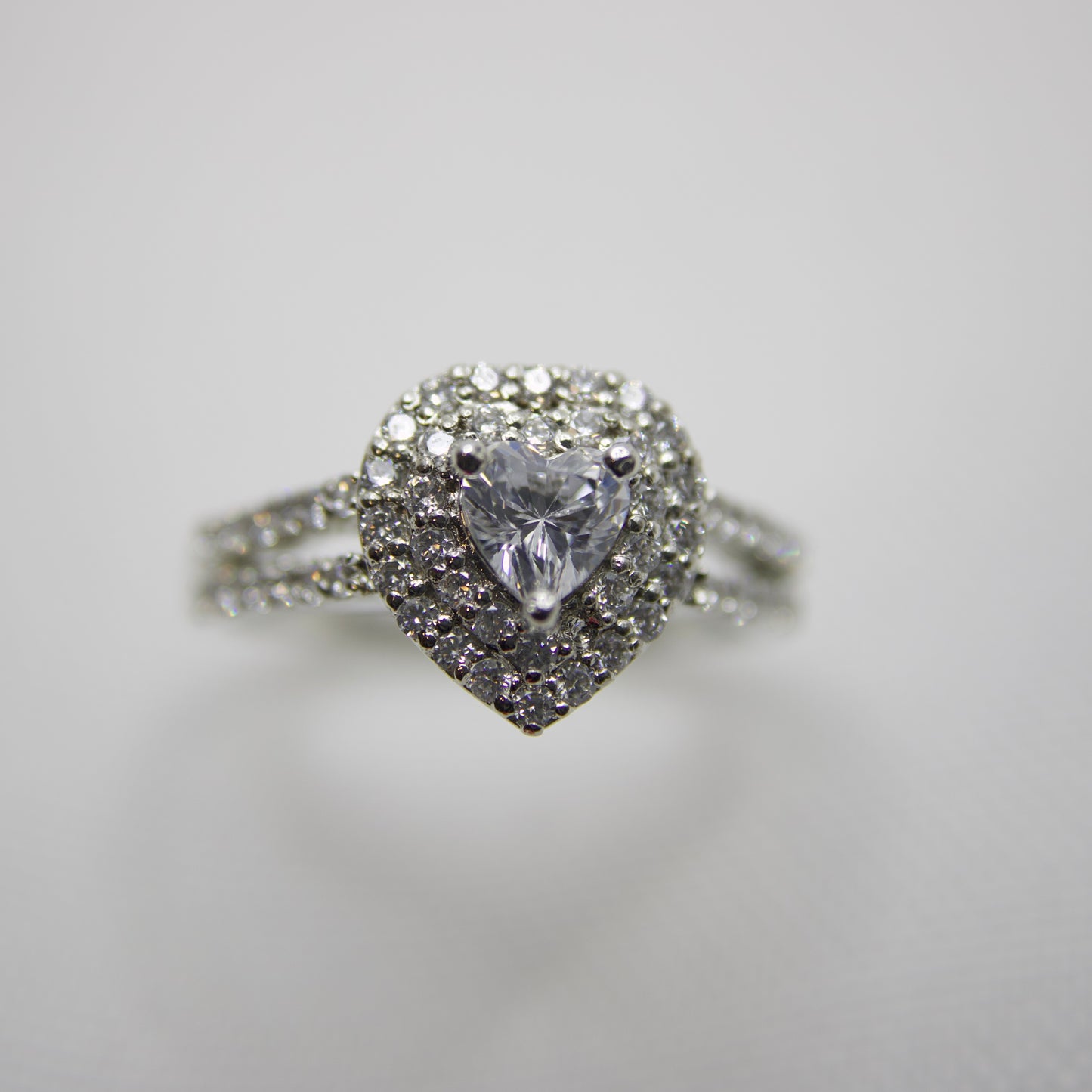 Elevated Heart Ring