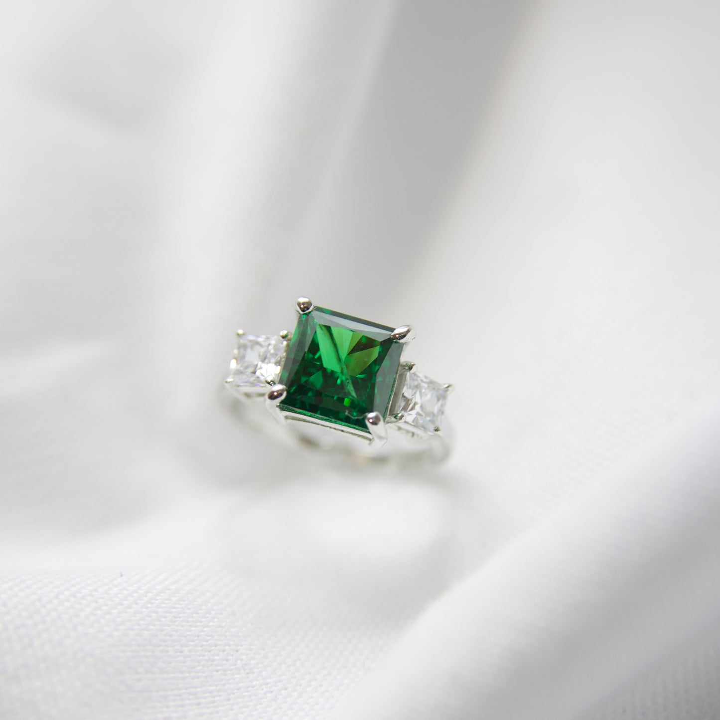 Emerald Cocktail Ring
