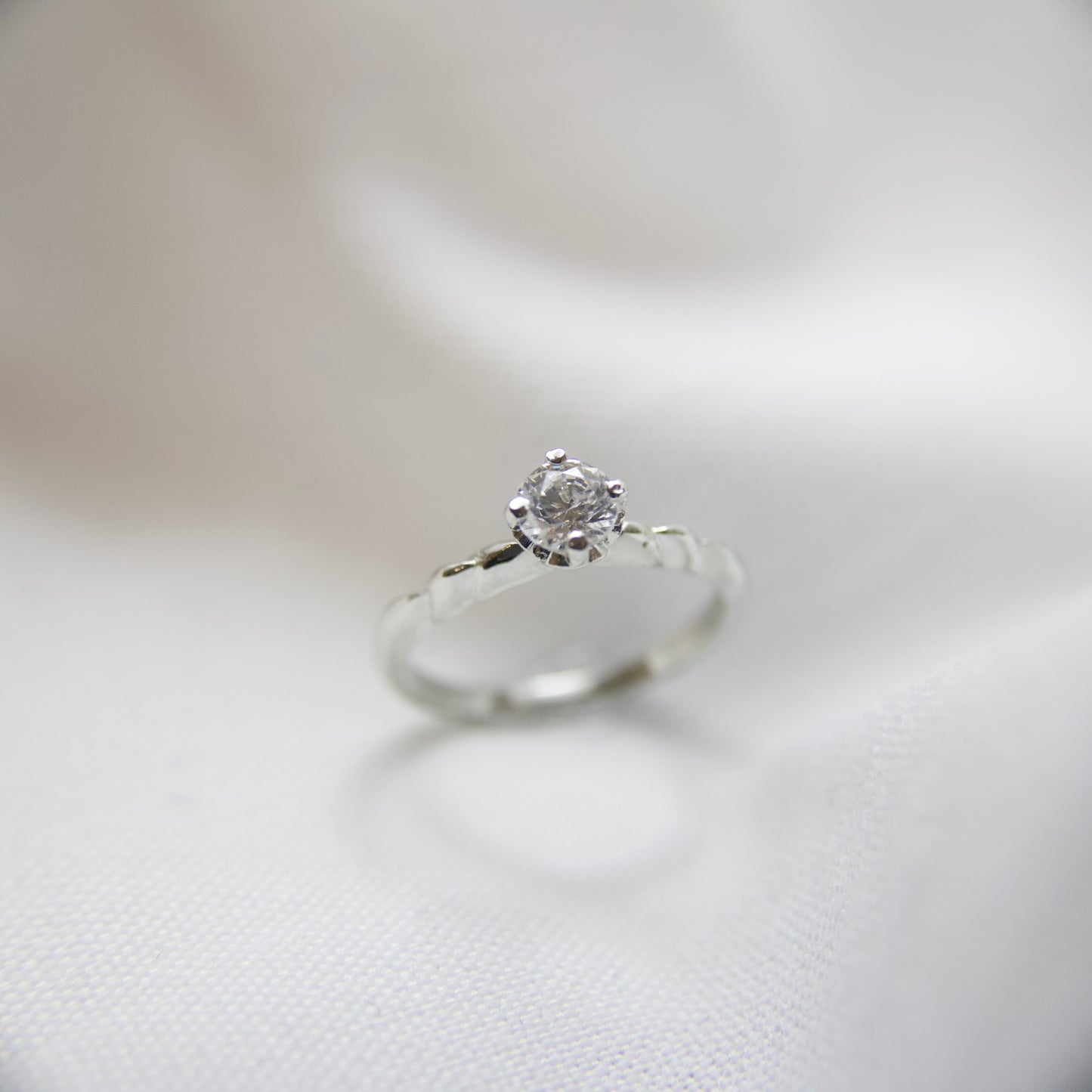 Eternity Solitaire Ring