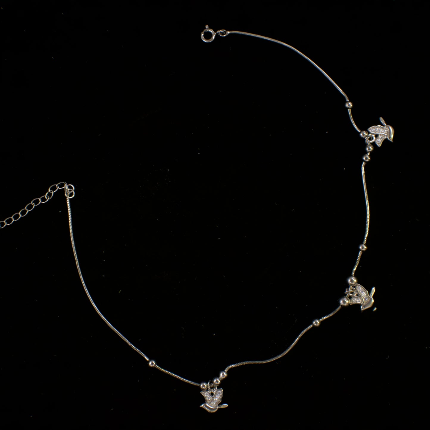 Charming Pean Charm Anklet