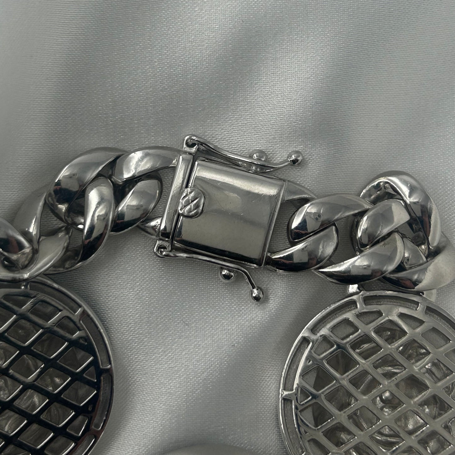 Silver Mens Bracelet