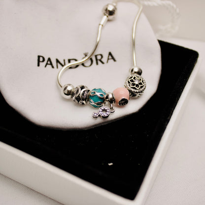 Sterling Silver Pandora-Style Bracelet