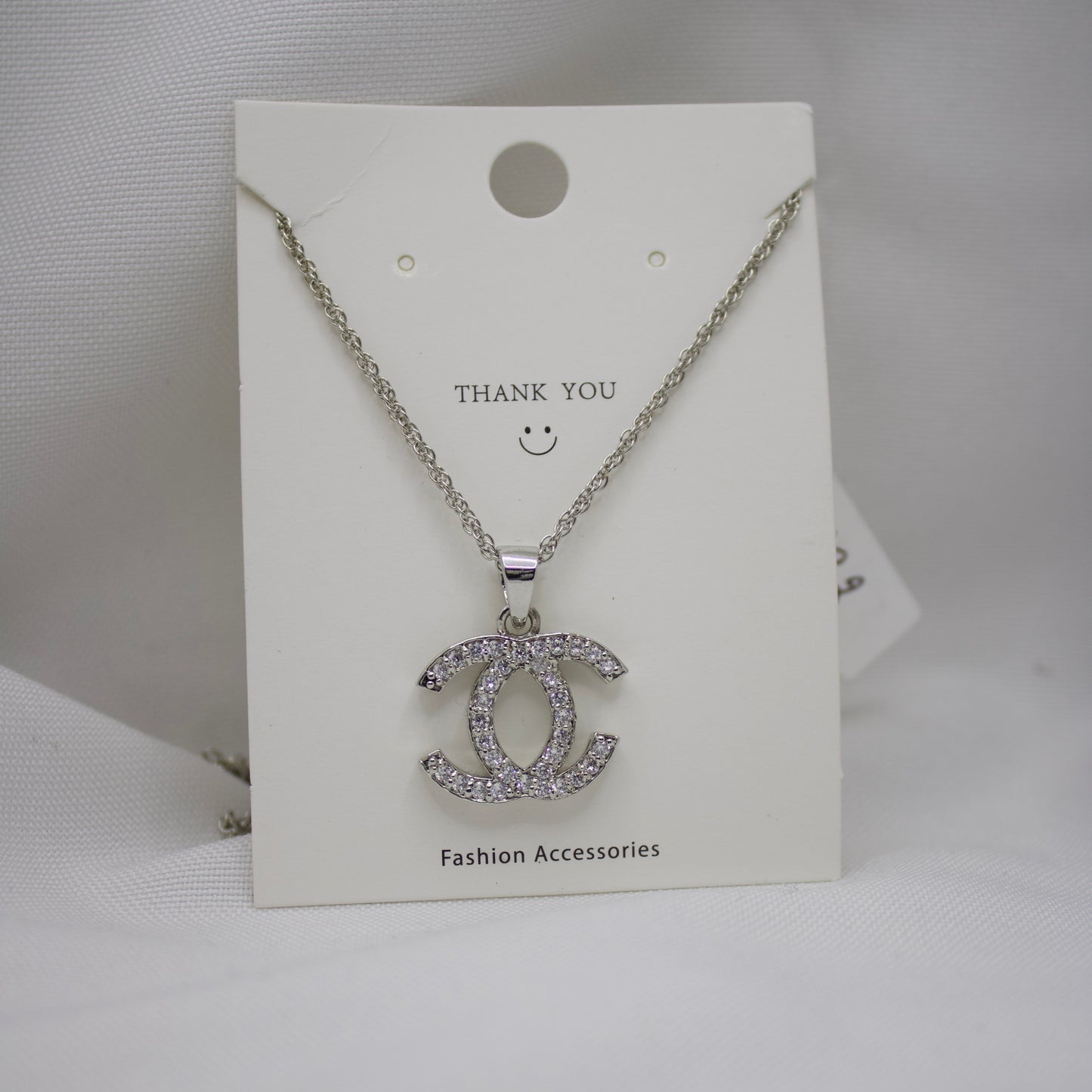 Vintage Chanel Necklace Sterling Silver