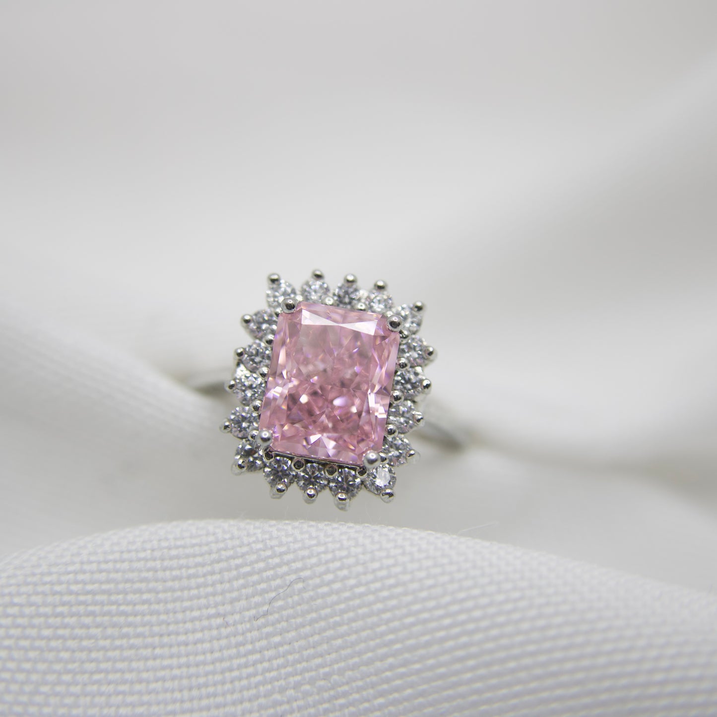 Pink Amethyst Ring