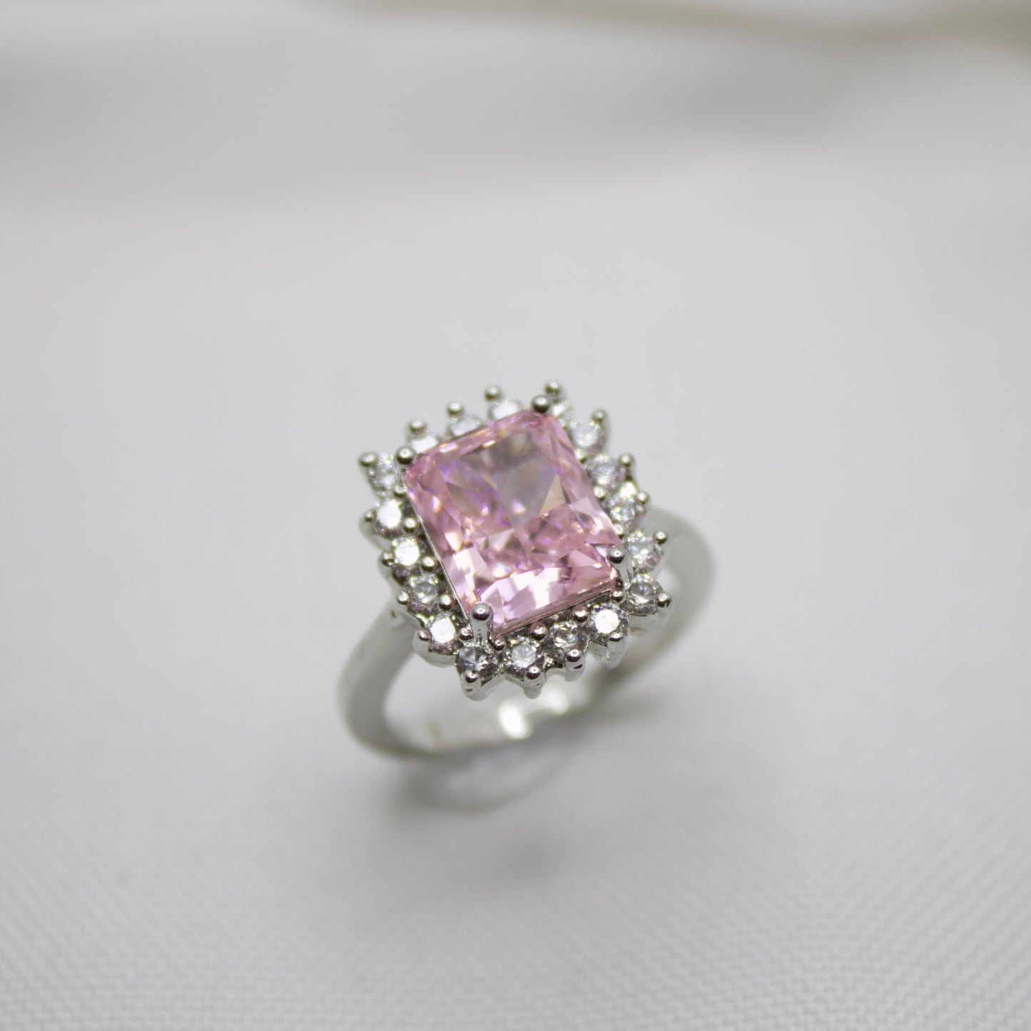 Pink Amethyst Ring