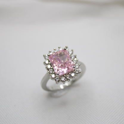 Pink Amethyst Ring