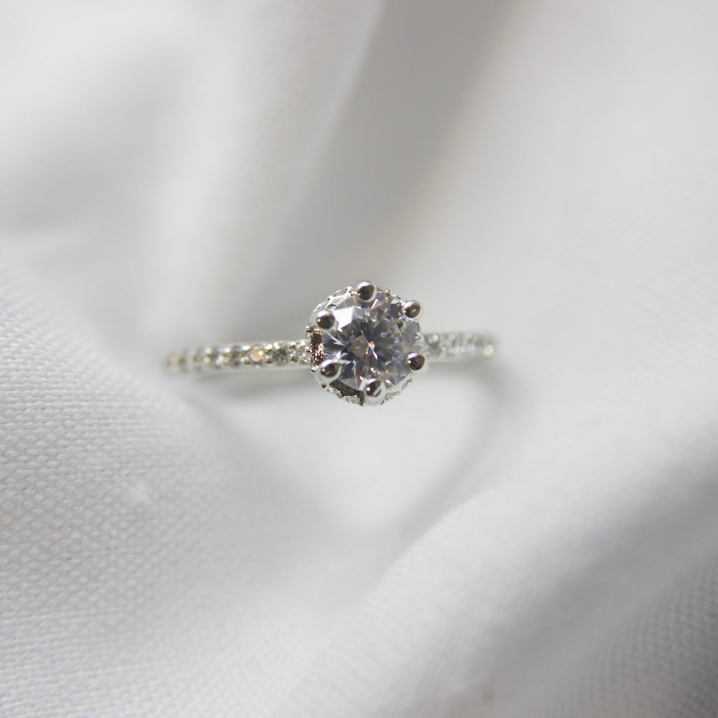 Eternity Solitaire Ring