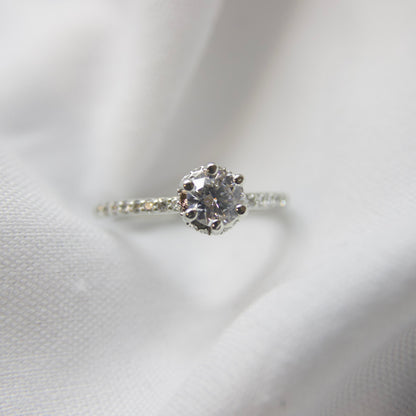 Eternity Solitaire Ring