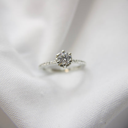 Eternity Solitaire Ring