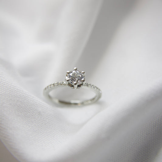 Eternity Solitaire Ring