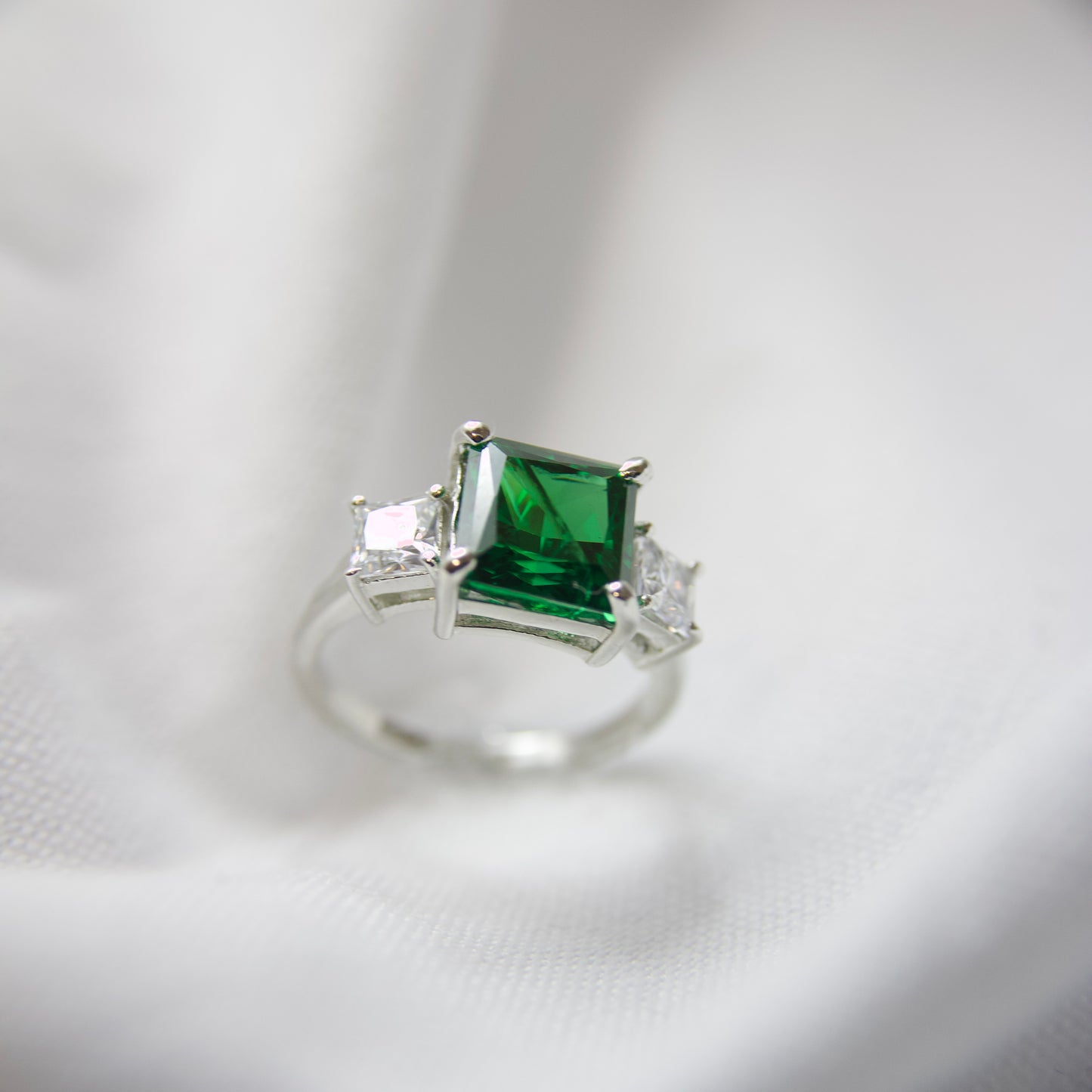 Emerald Cocktail Ring