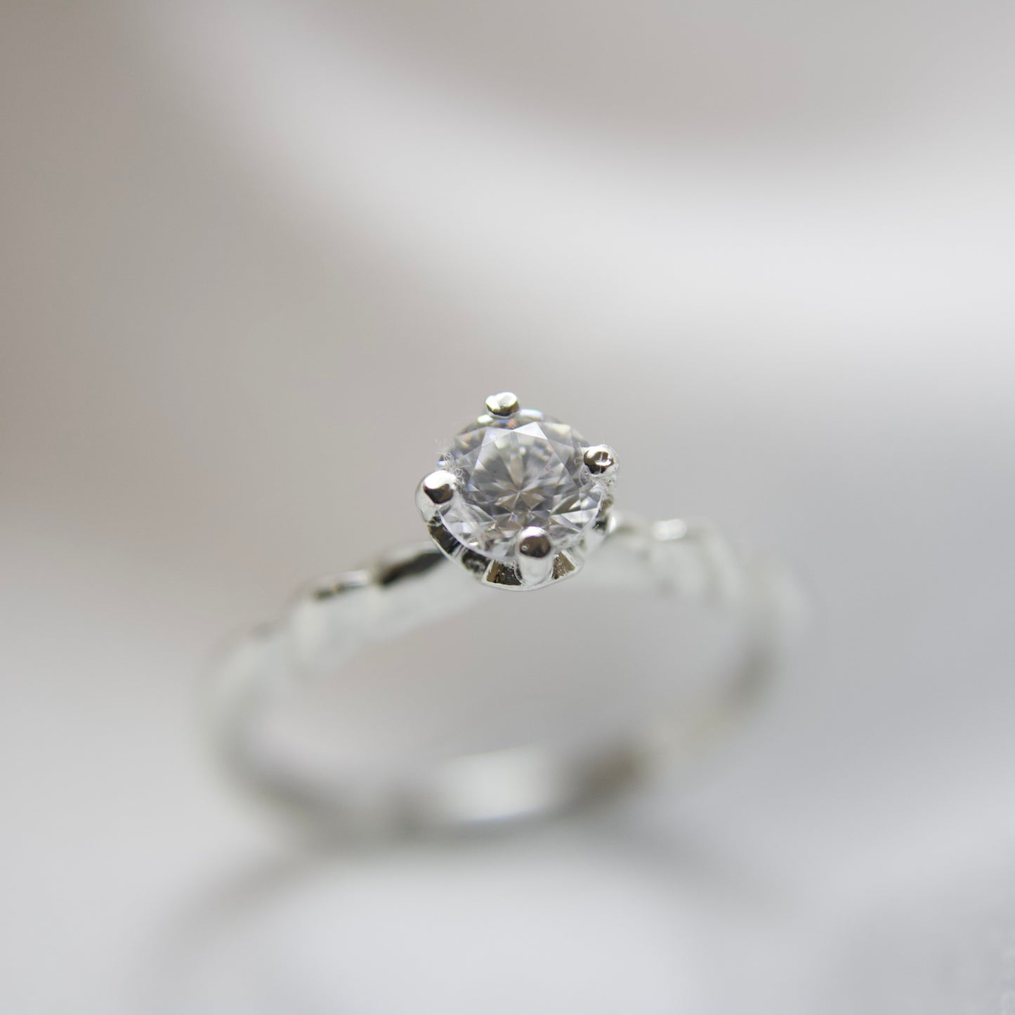 Eternity Solitaire Ring