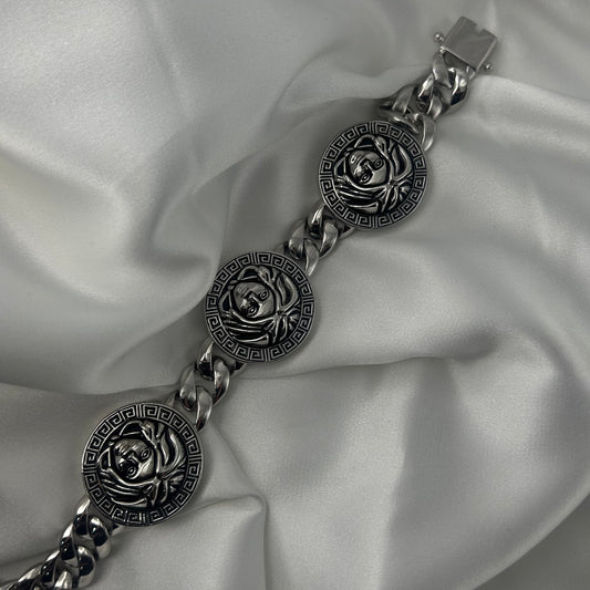 Silver Mens Bracelet
