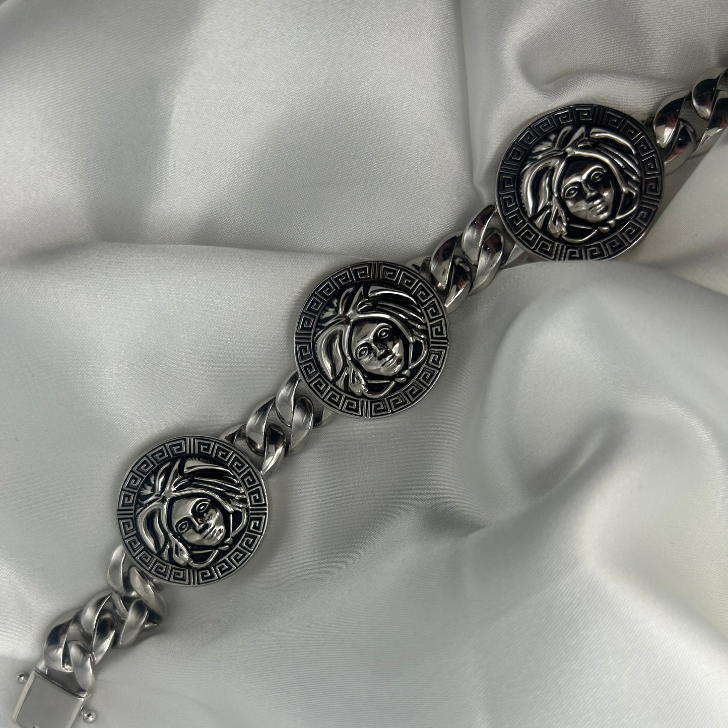 Silver Mens Bracelet