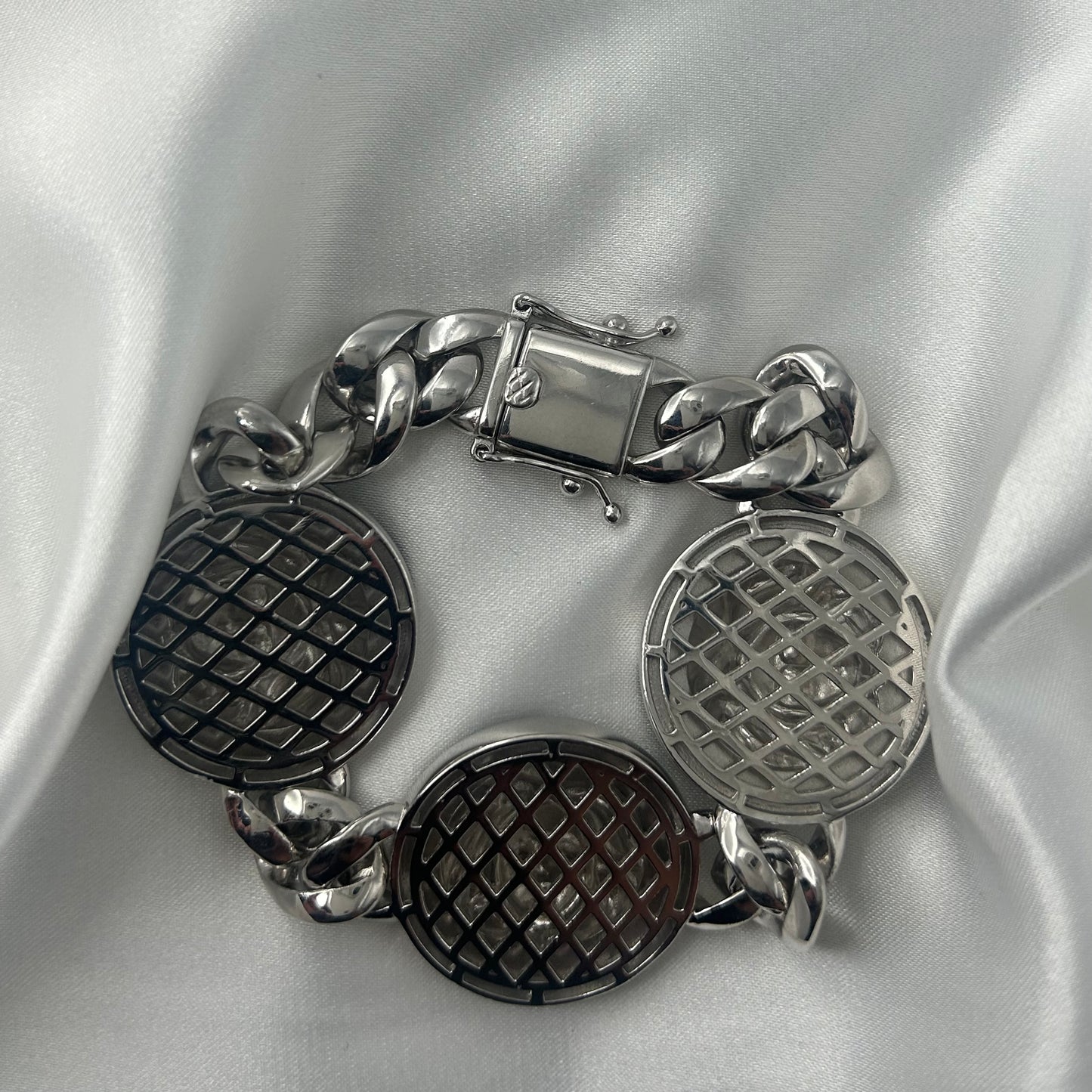 Silver Mens Bracelet