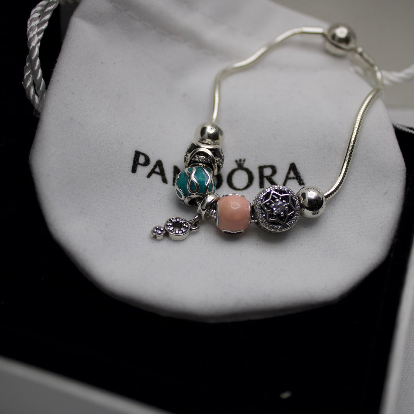 Sterling Silver Pandora-Style Bracelet